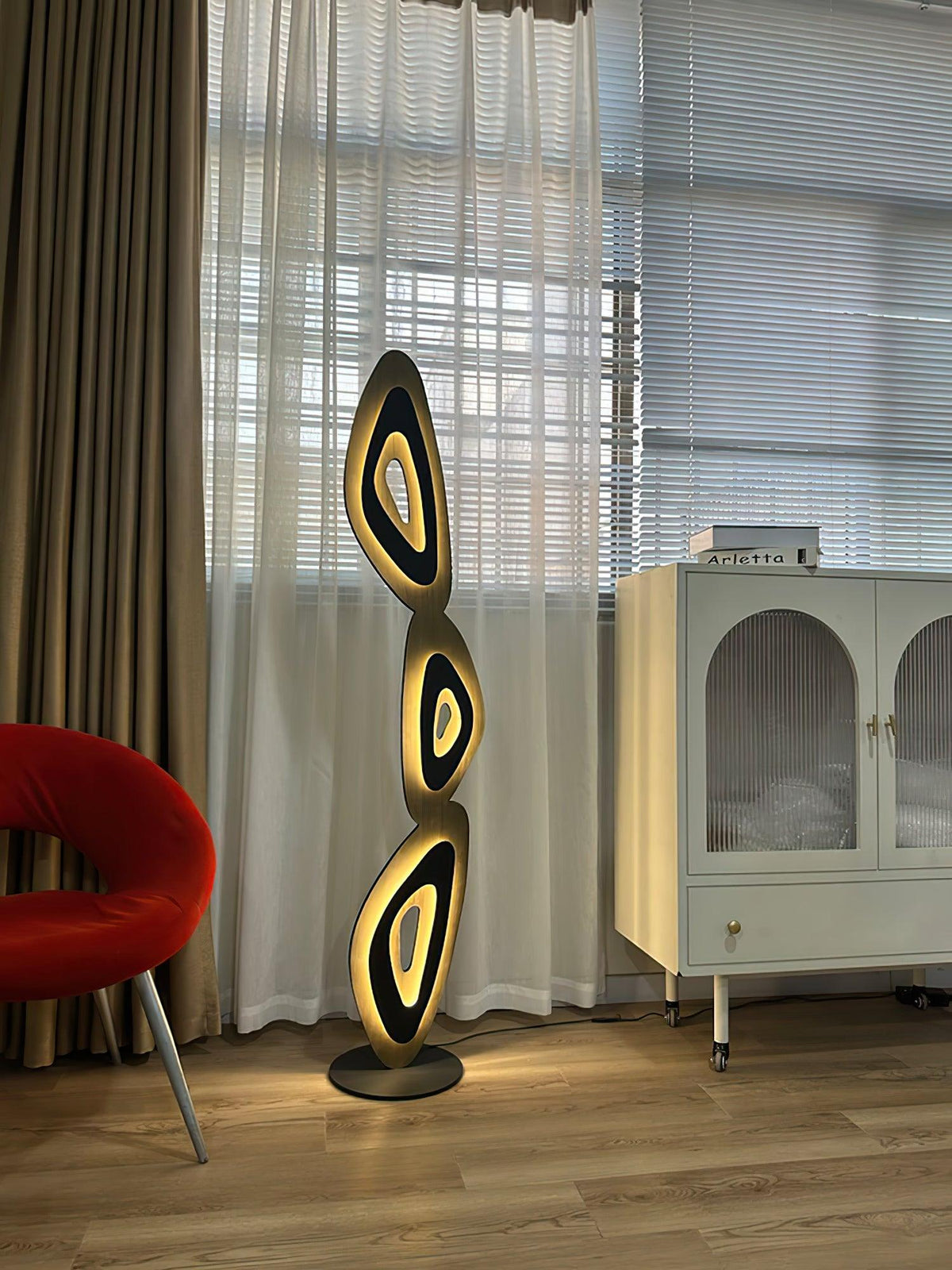 Isoloril Art Deco vloerlamp