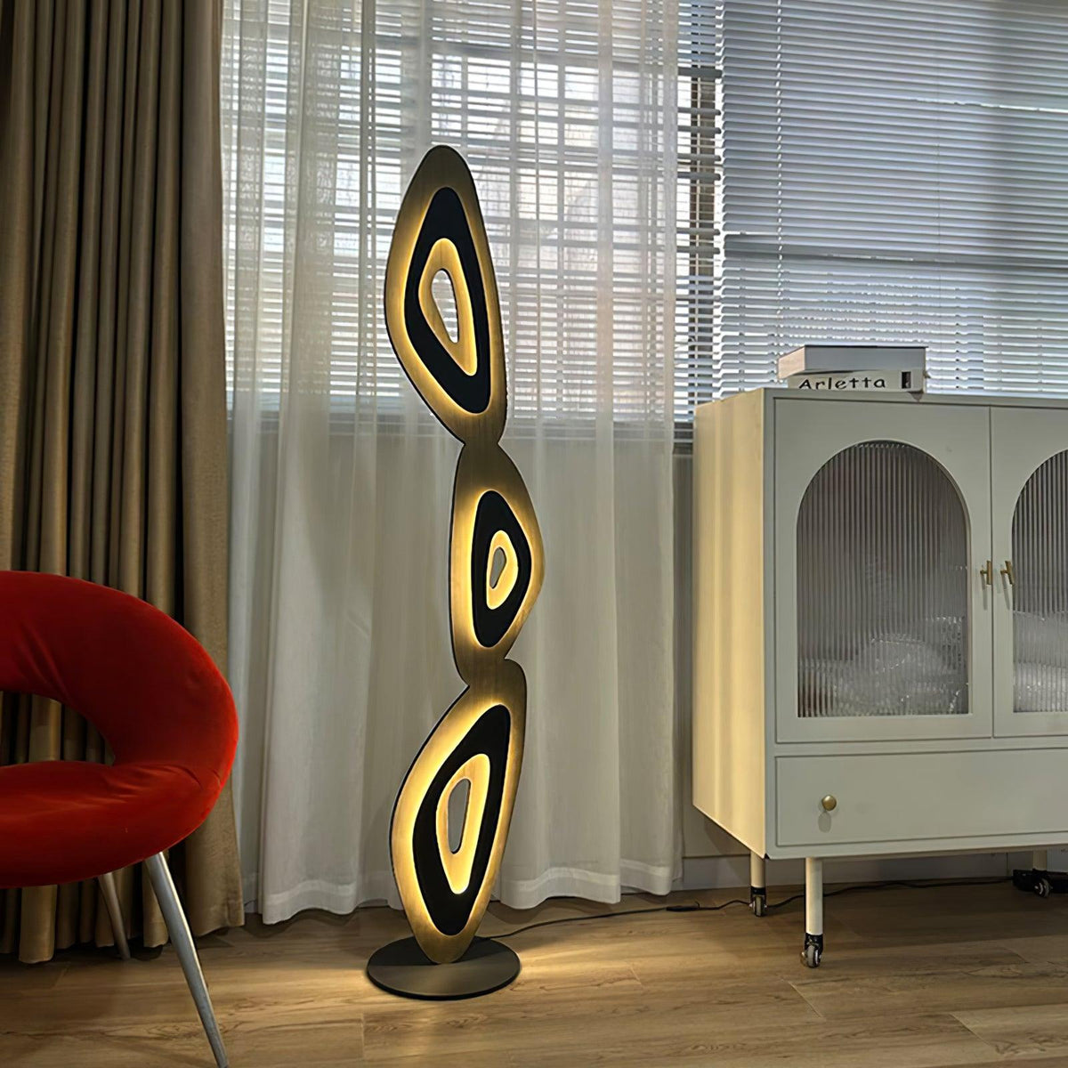 Isoloril Art Deco vloerlamp