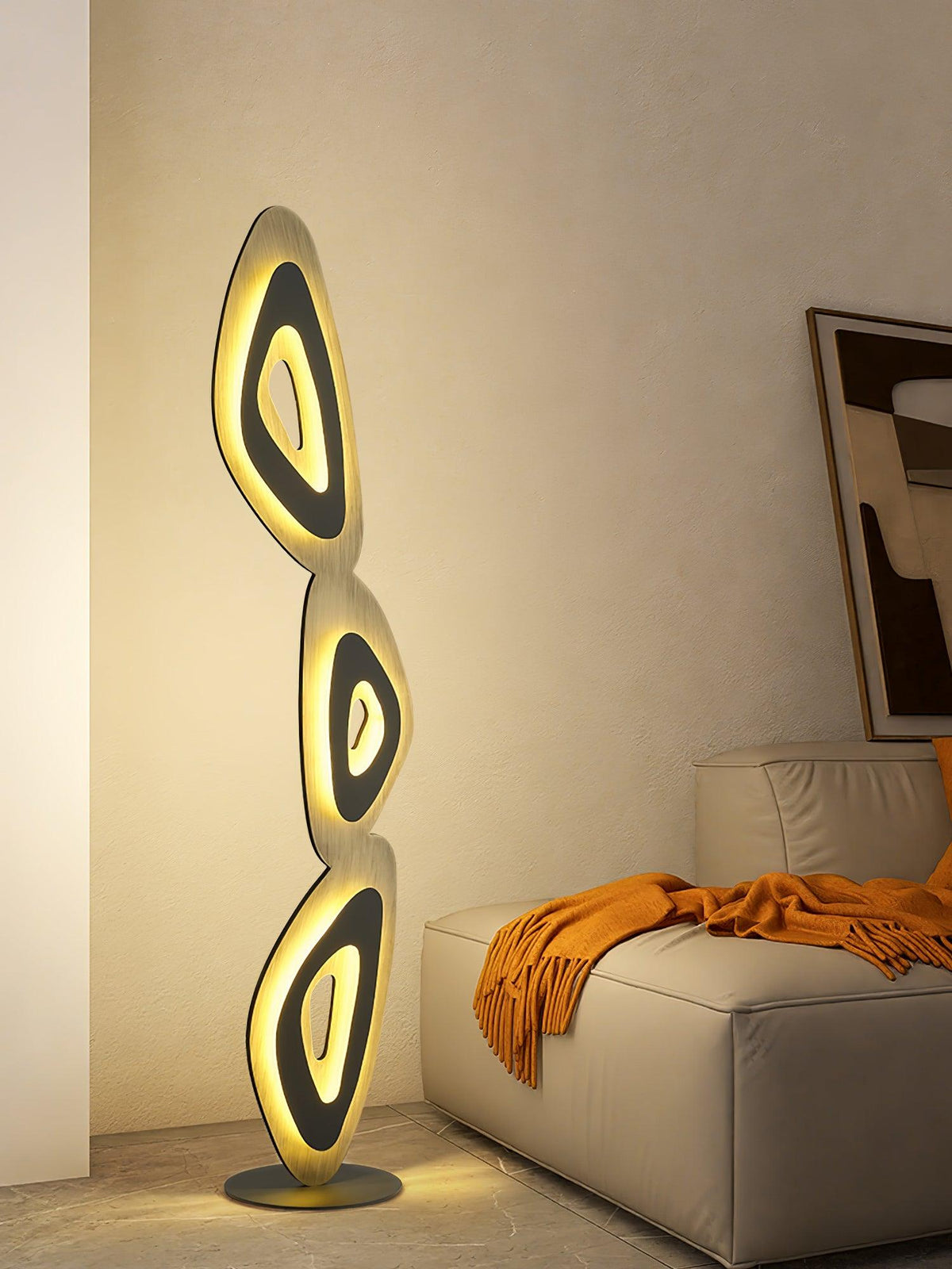 Isoloril Art Deco vloerlamp