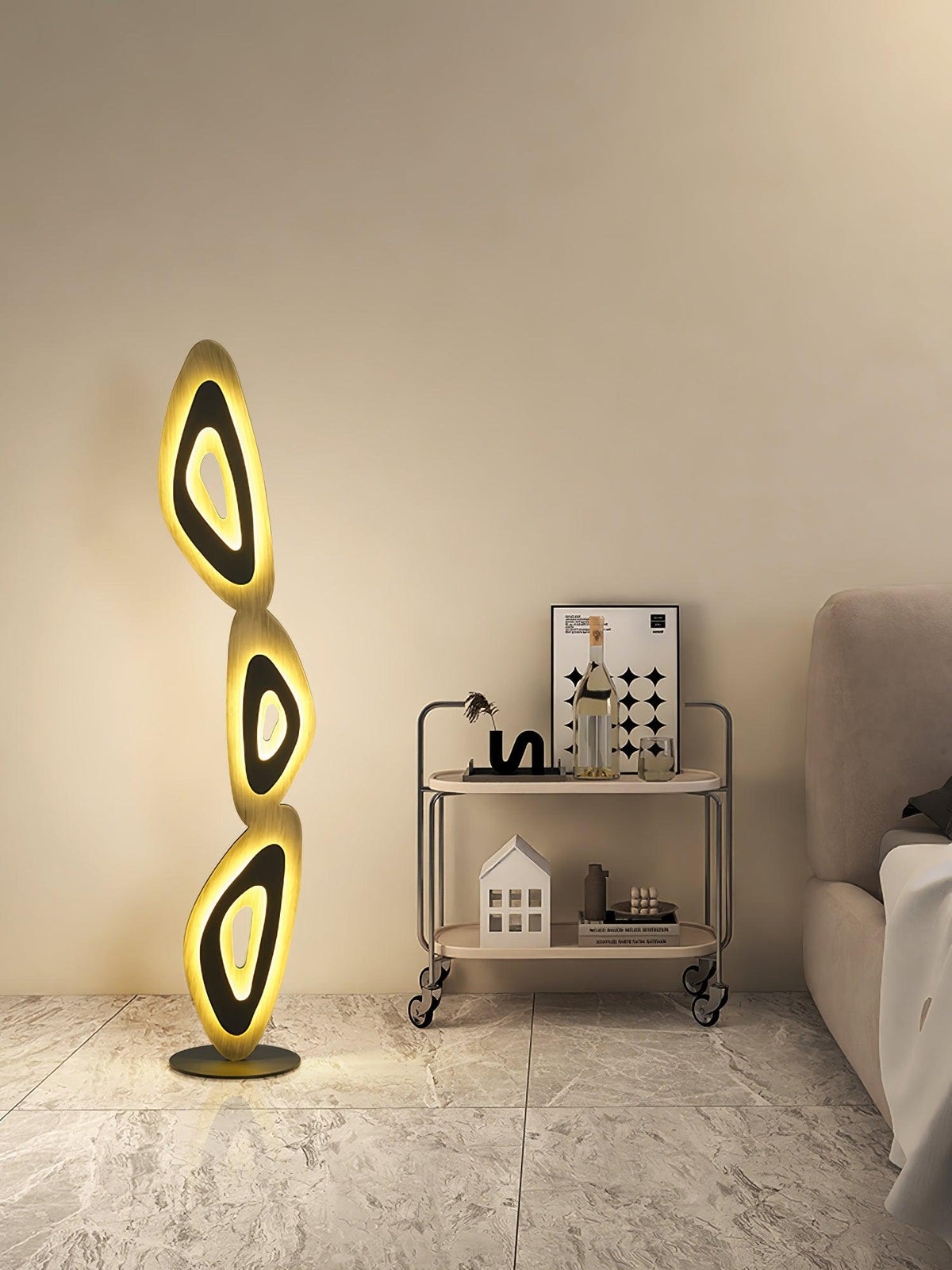 Isoloril Art Deco vloerlamp