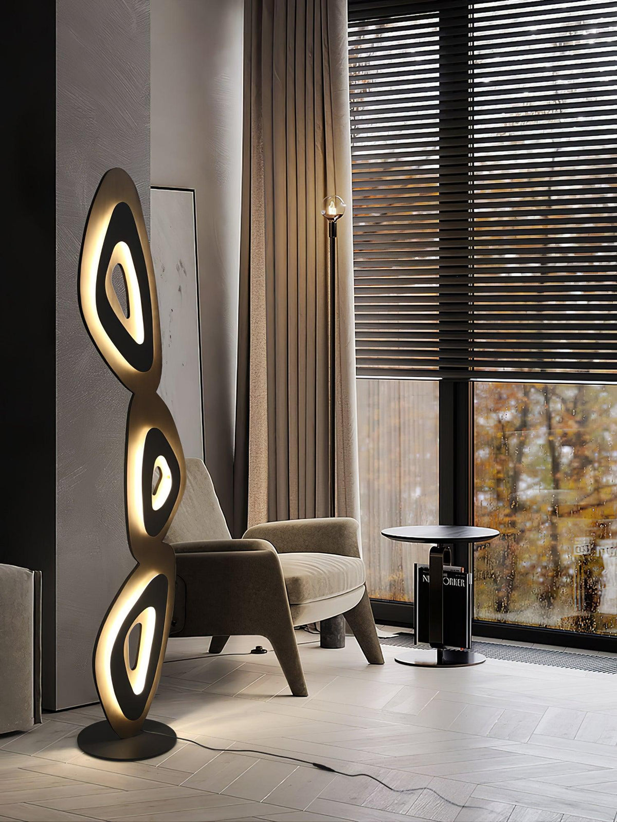 Isoloril Art Deco vloerlamp