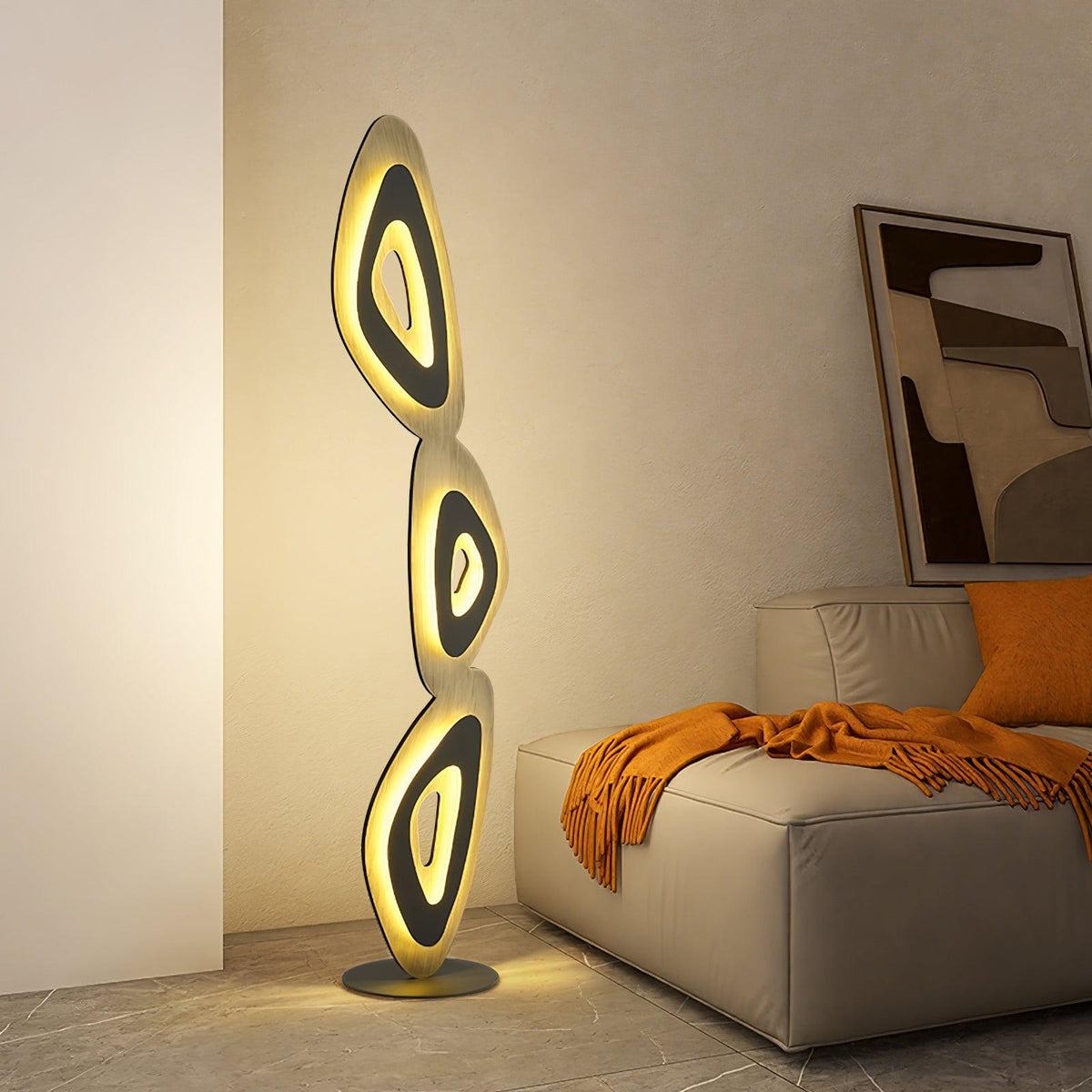 Isoloril Art Deco vloerlamp