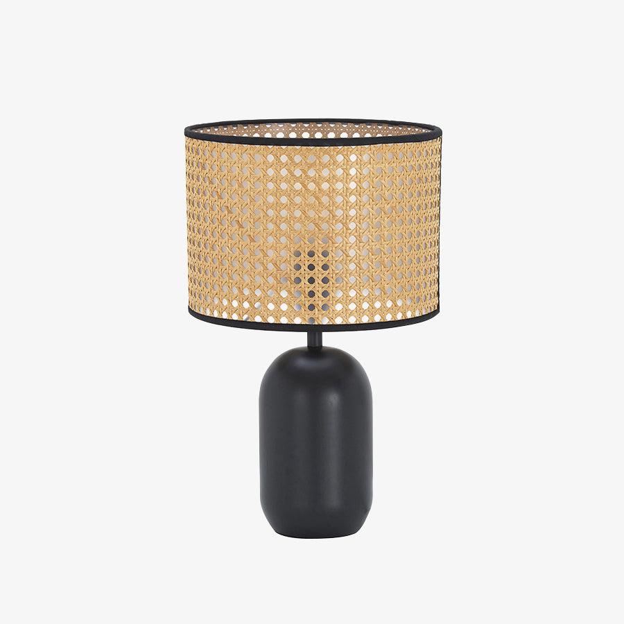Ravarielle moderne tafellamp van bamboe
