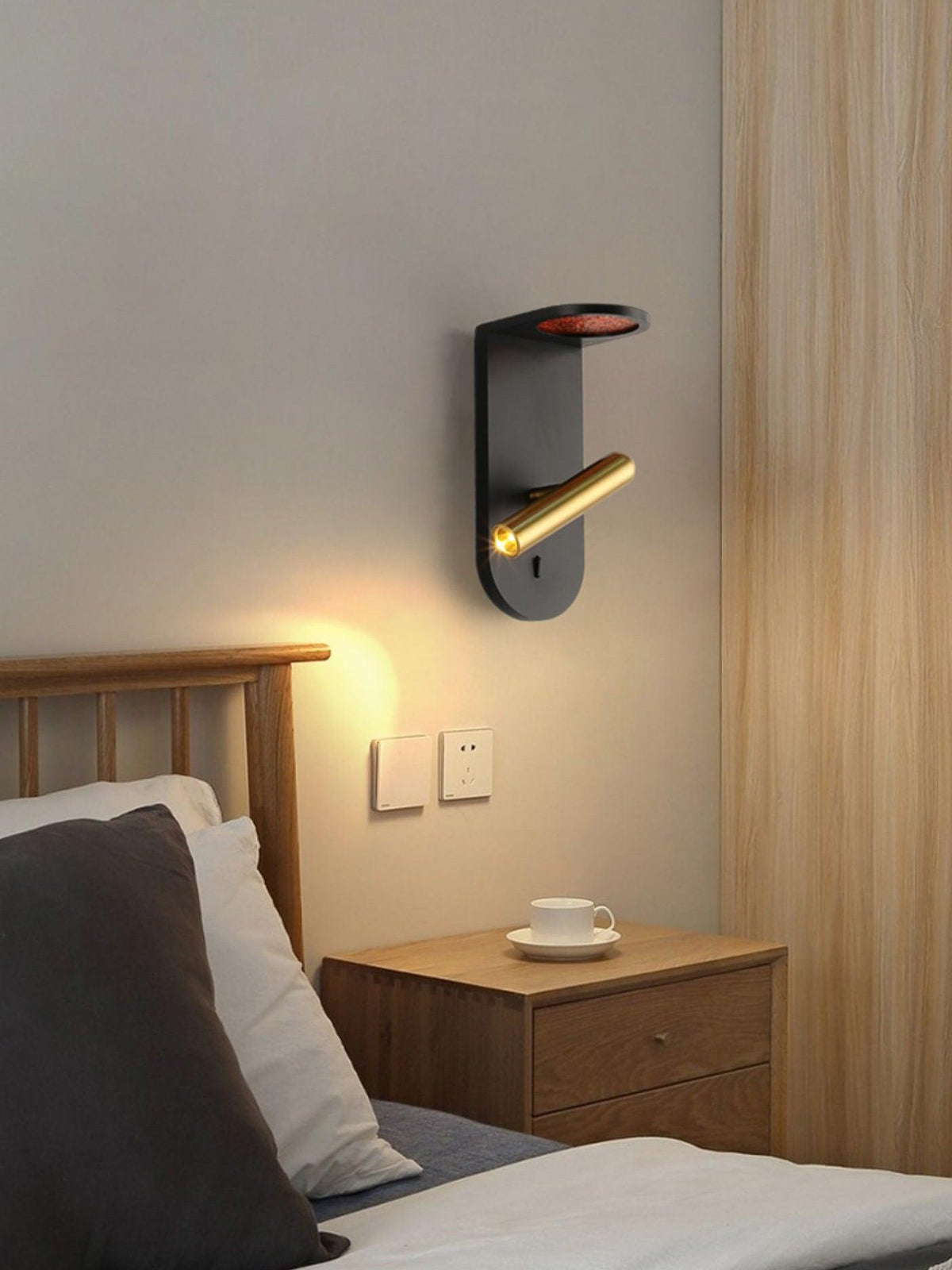 Caloaria wandlamp LED met aan/uit-knop
