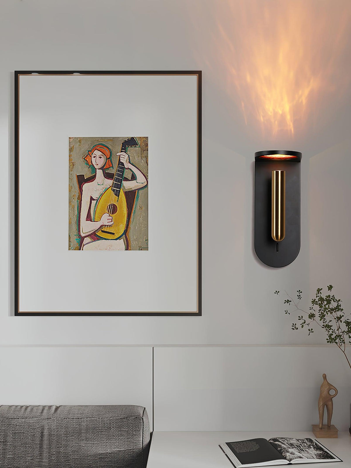 Caloaria wandlamp LED met aan/uit-knop