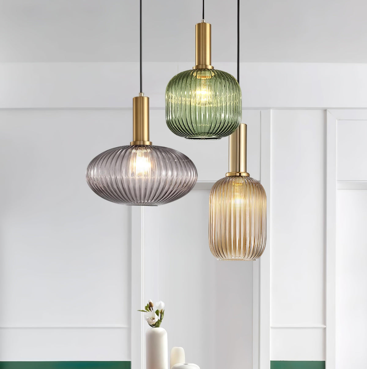 Miralelia Ribbed hanglamp