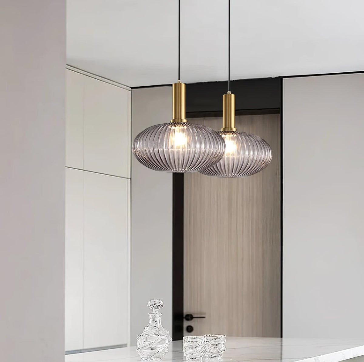 Miralelia Ribbed hanglamp