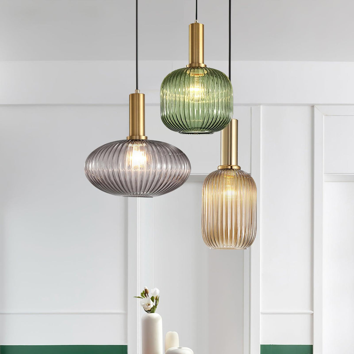 Miralelia Ribbed hanglamp