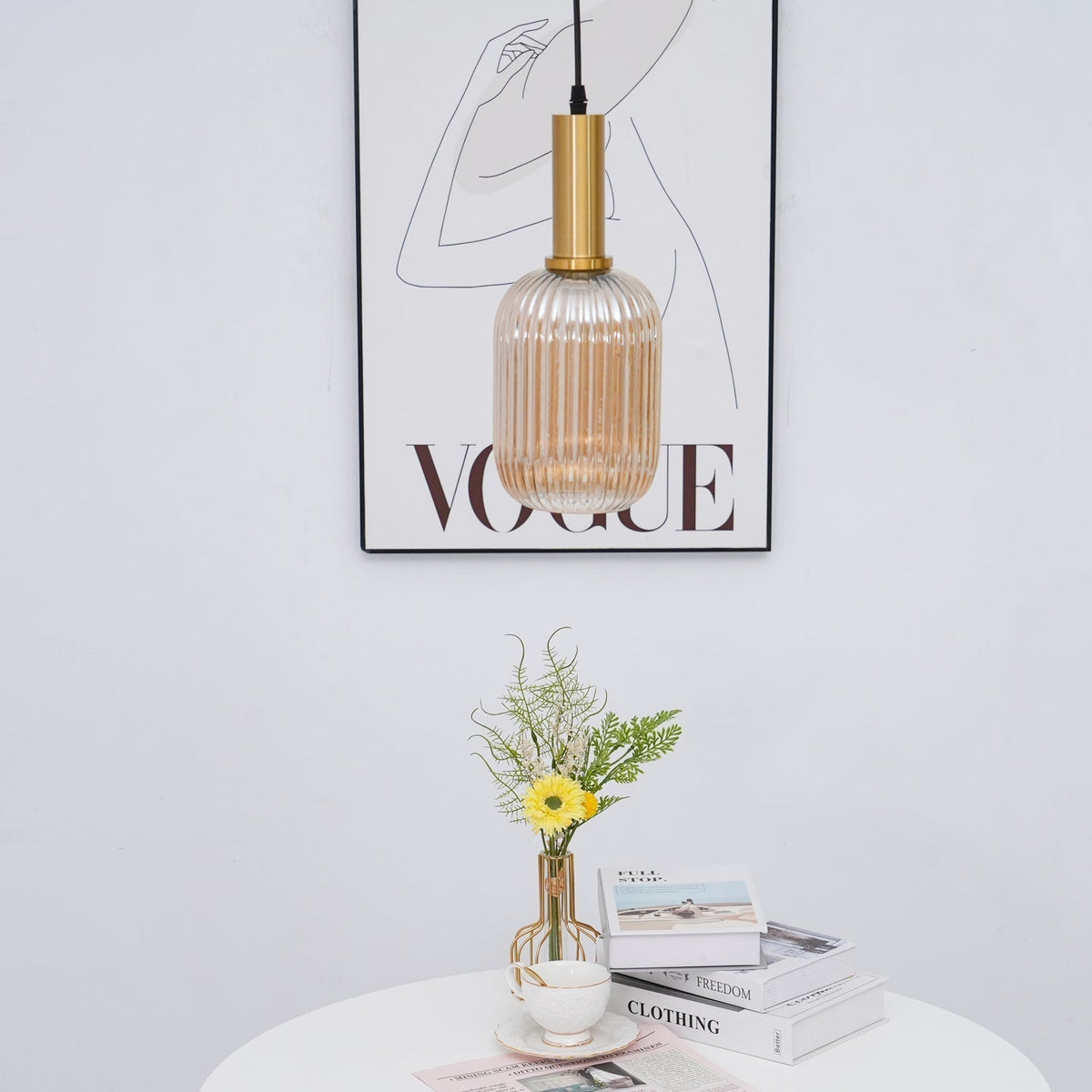 Miralelia Ribbed hanglamp