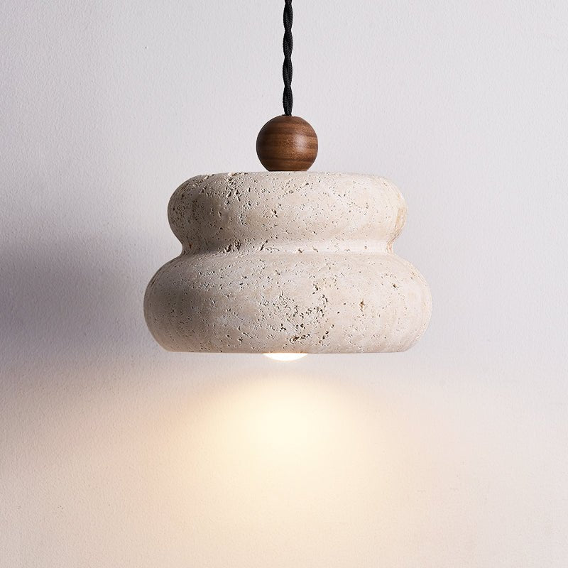 Nivora hanglamp van steen