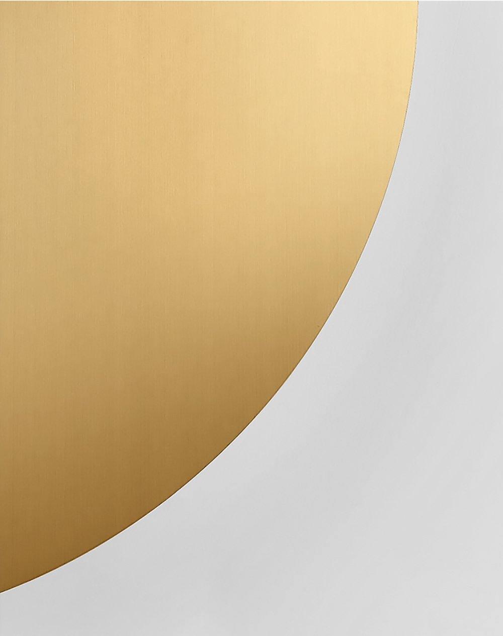 Ivsolion moderne minimalistische wandlamp met schuin glas