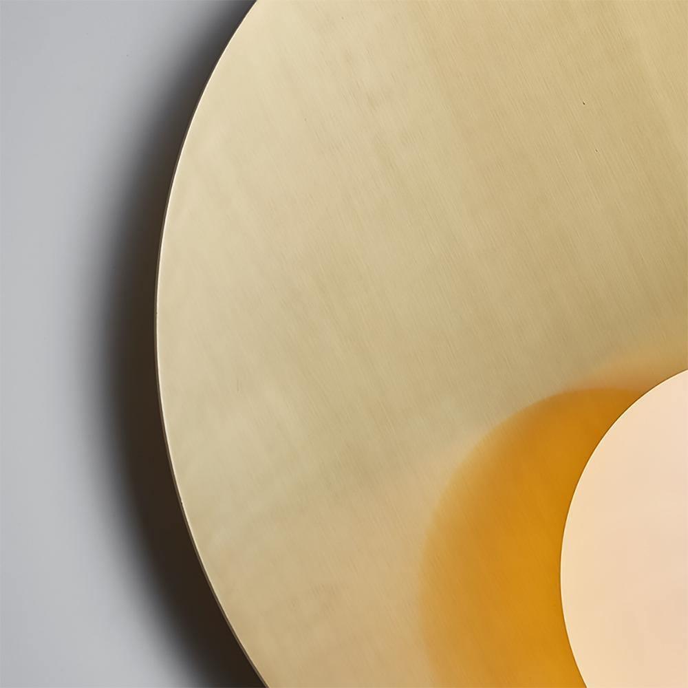 Ivsolion moderne minimalistische wandlamp met schuin glas