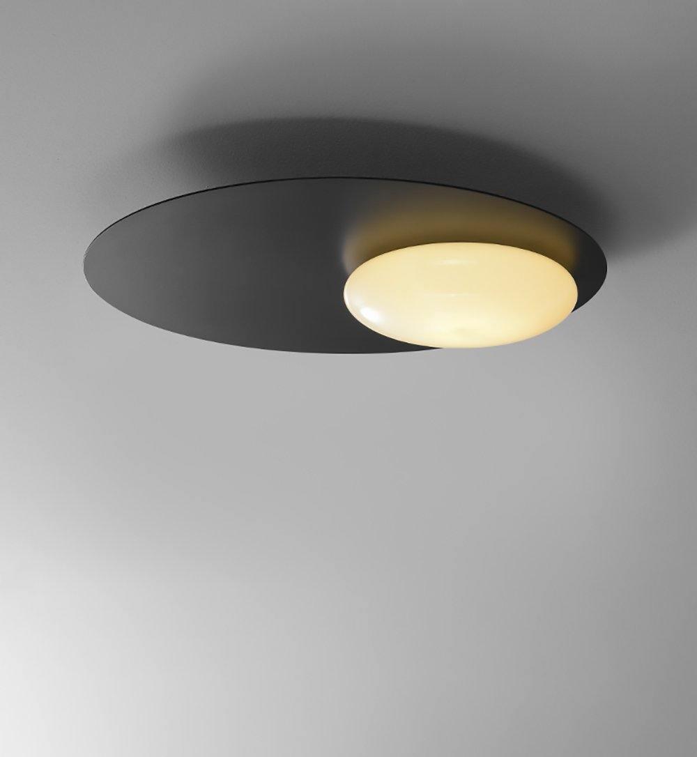 Ivsolion moderne minimalistische wandlamp met schuin glas