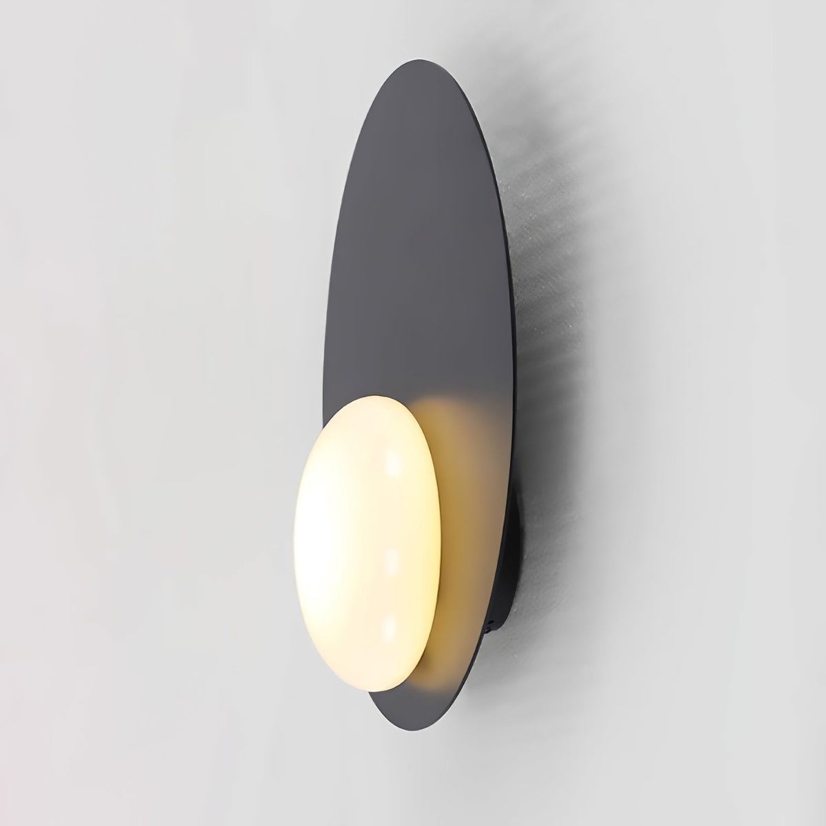 Ivsolion moderne minimalistische wandlamp met schuin glas