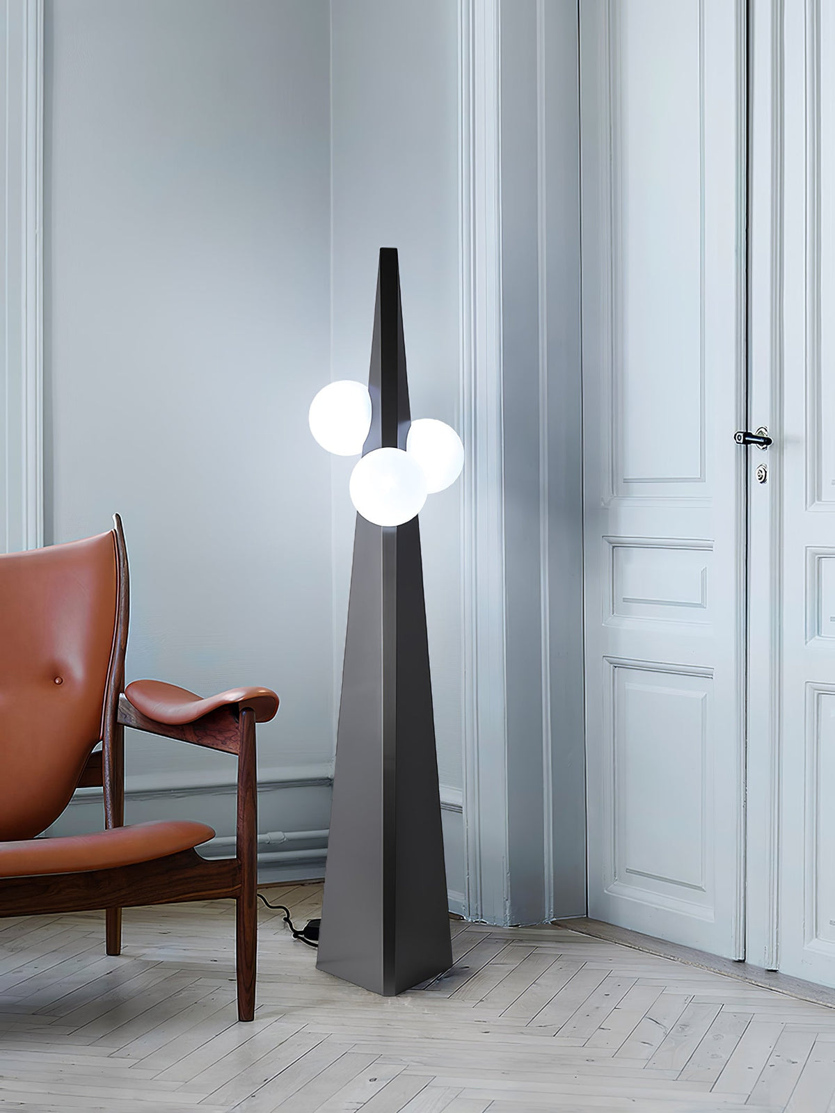 Lymarora sculpturale vloerlamp