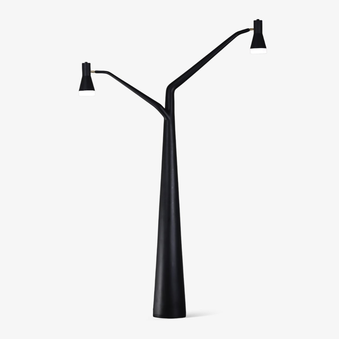 Lylirarae vloerlamp in zwart, takkenstijl
