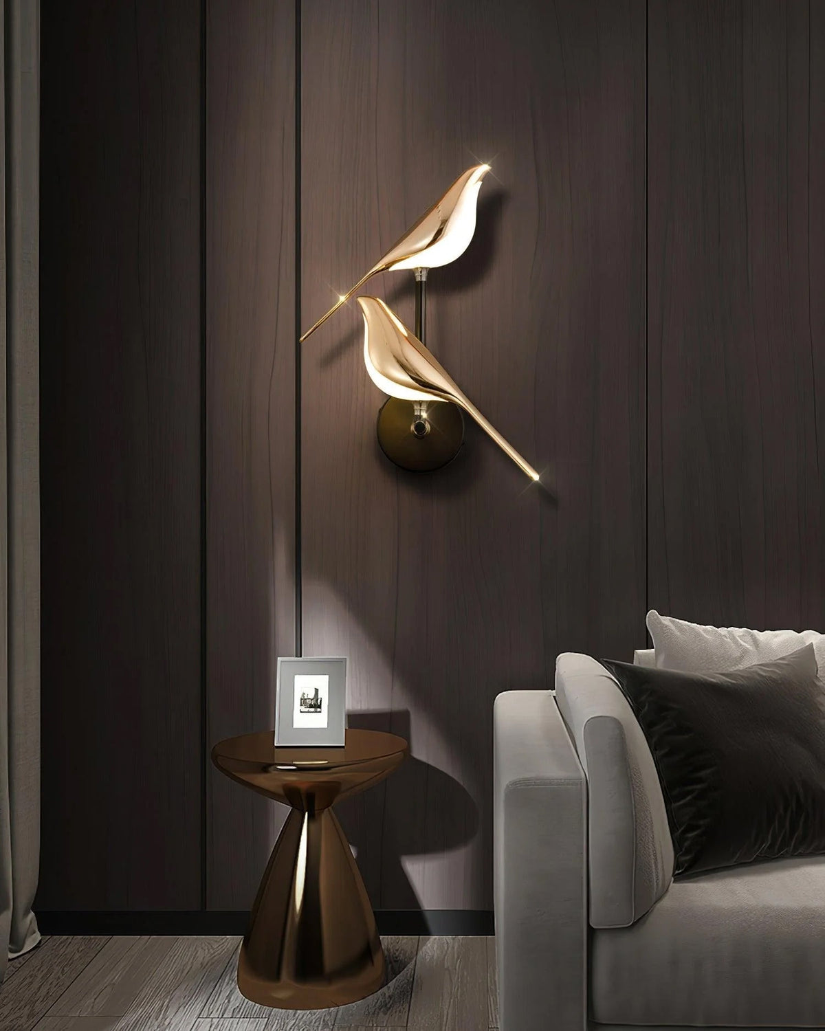 Vale Loveable Premium Noordse kunst wandlamp met stekker