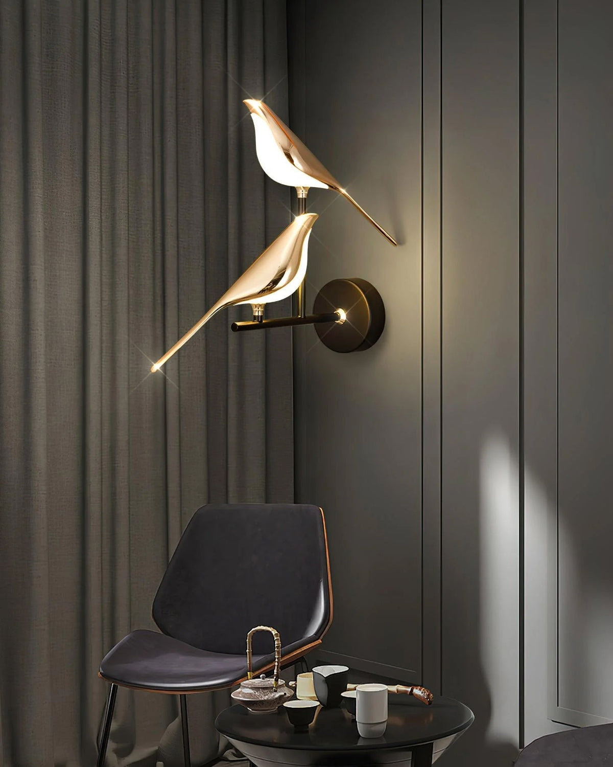 Vale Loveable Premium Noordse kunst wandlamp met stekker