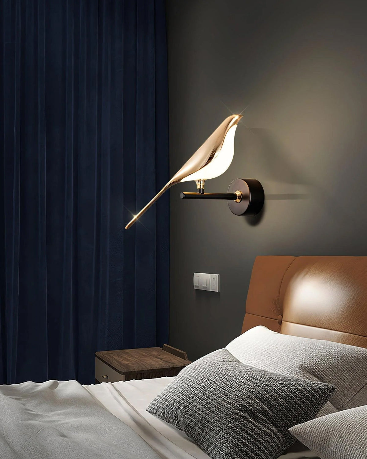 Vale Loveable Premium Noordse kunst wandlamp met stekker