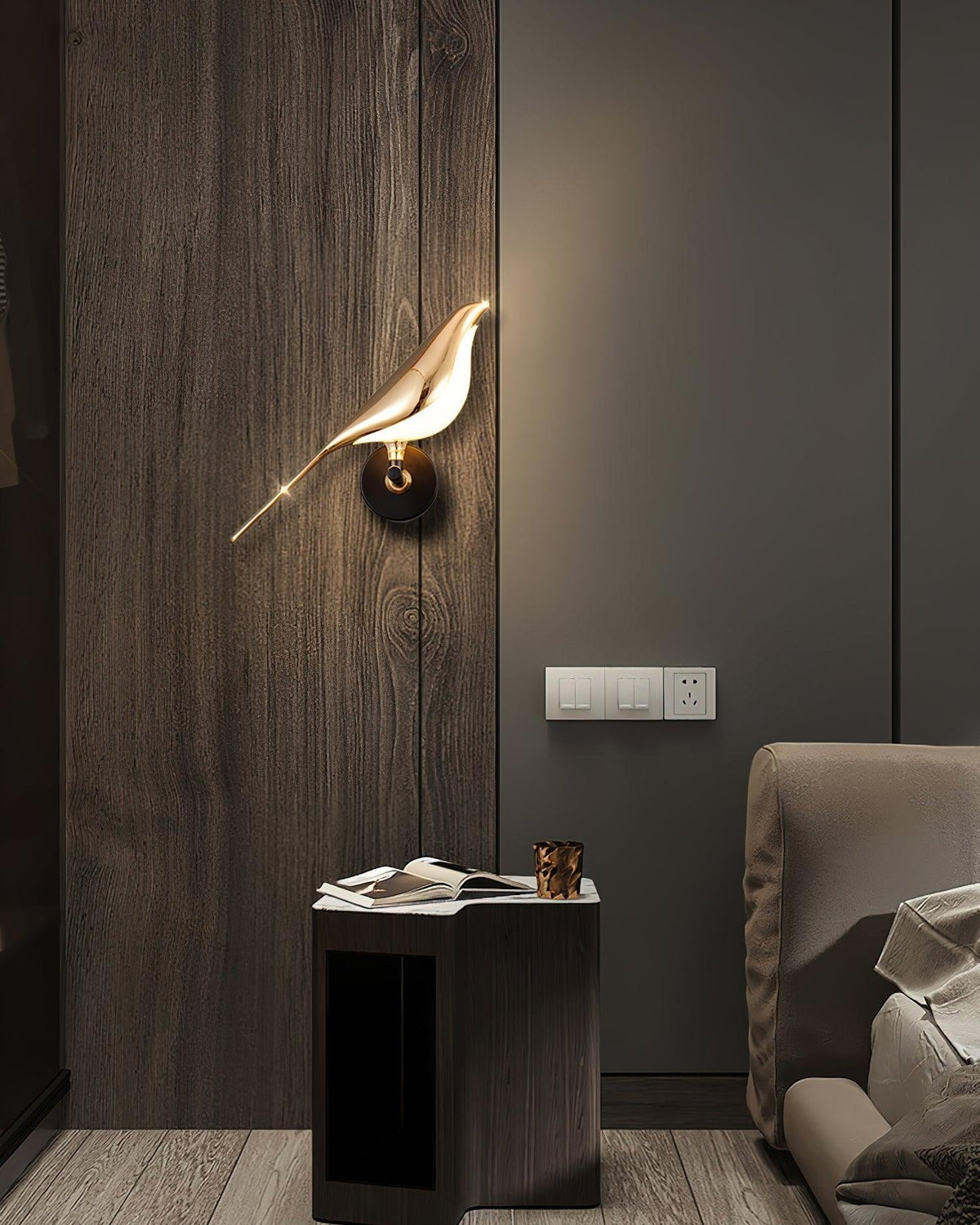 Vomino Premium Noordse kunst wandlamp