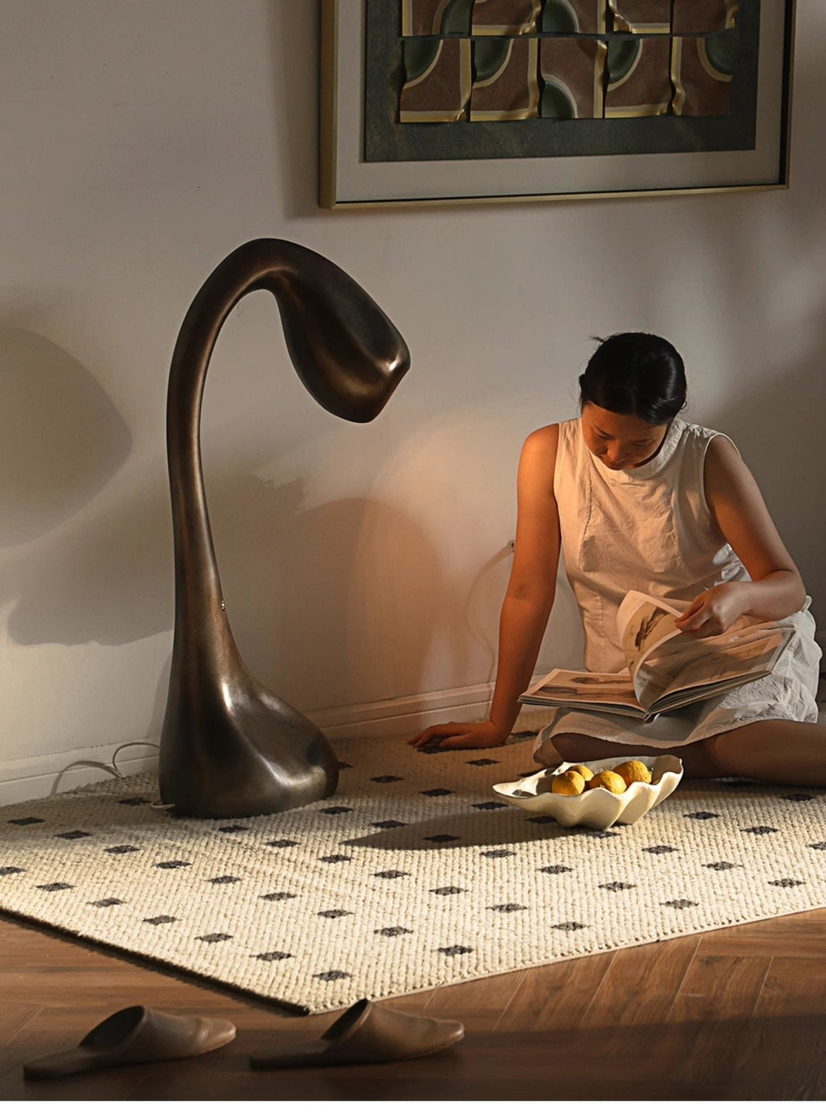 Kyns sculpturale tafellamp