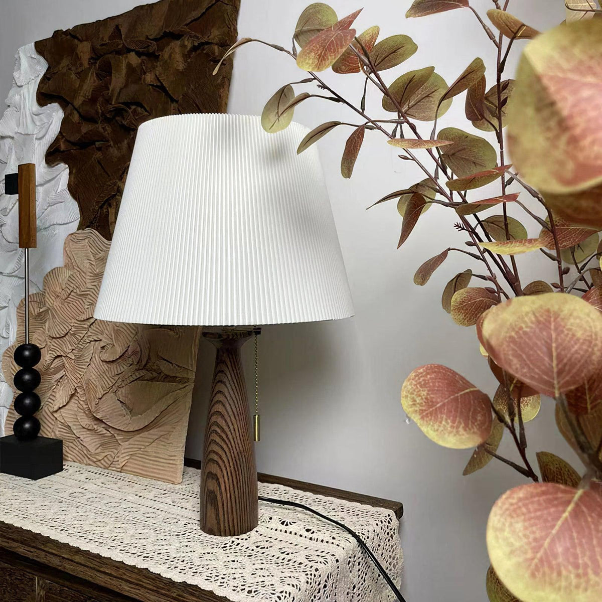Soma tafellamp Nora hout