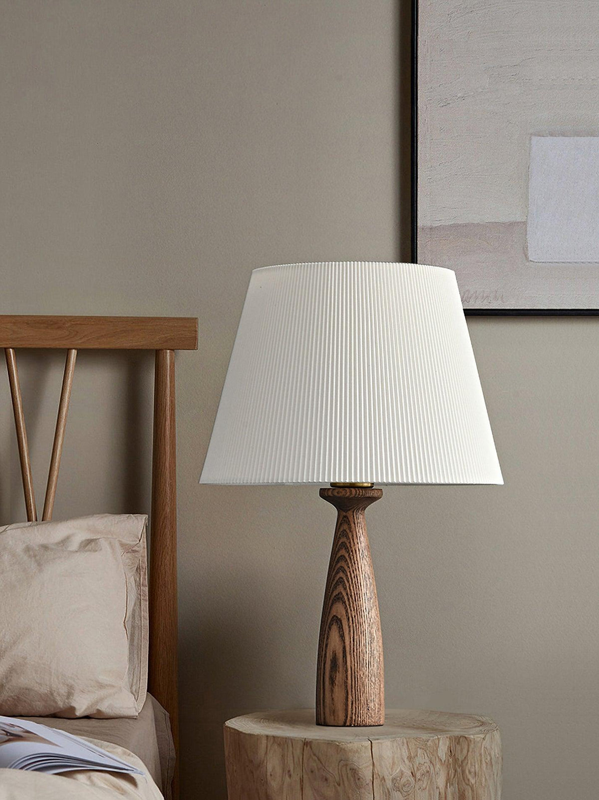 Soma tafellamp Nora hout
