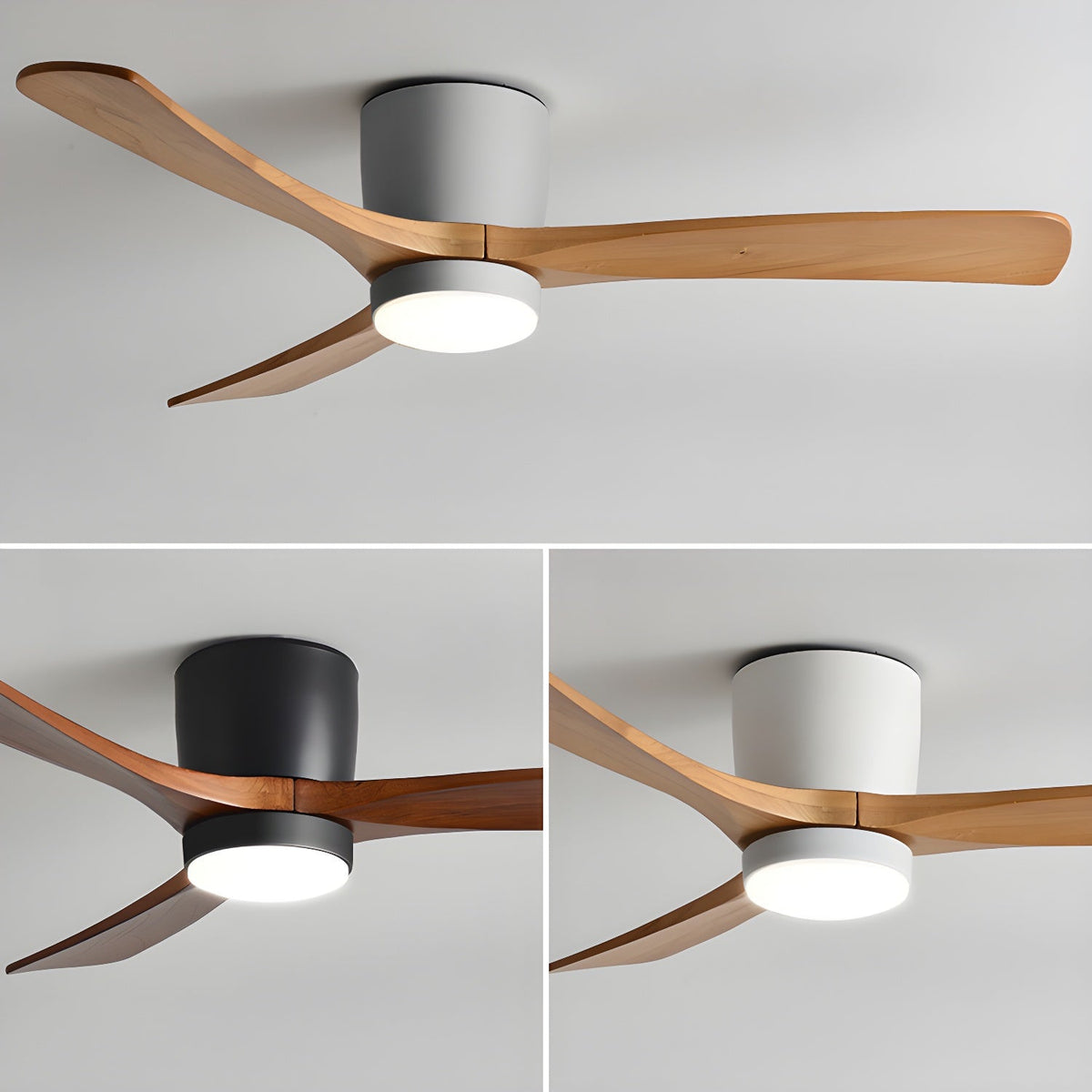 Elaerine plafondventilator met verlichting