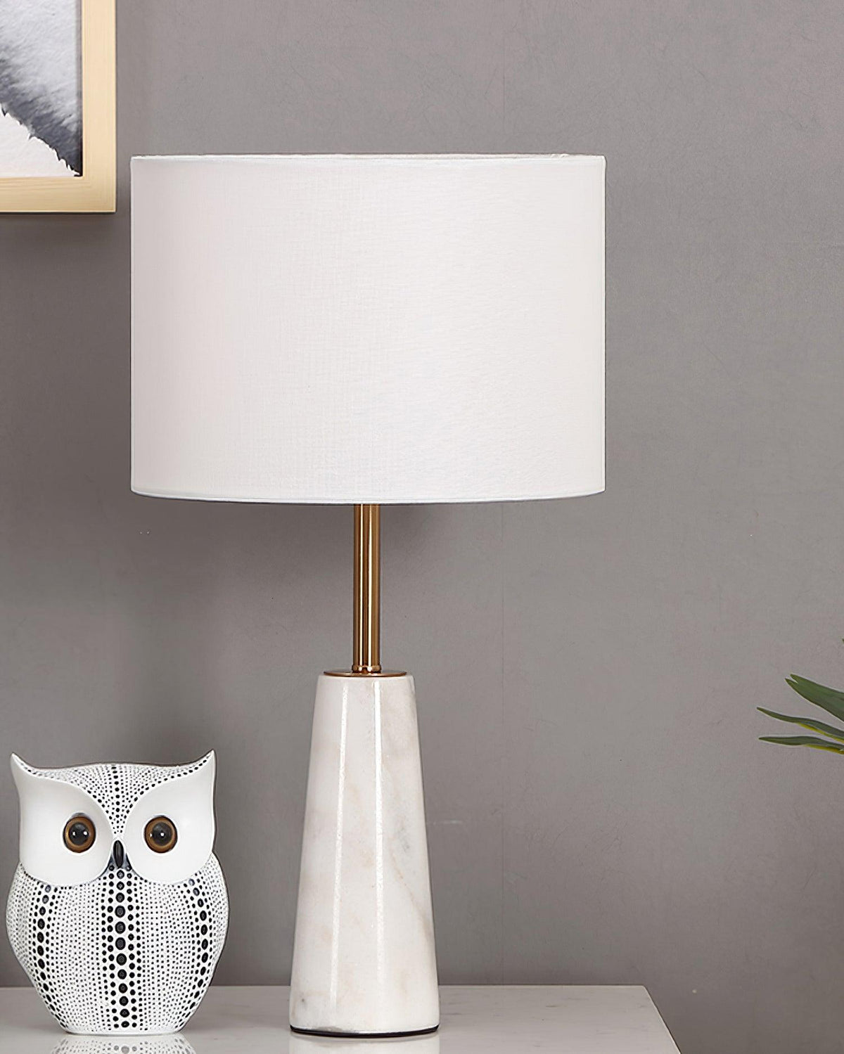Ophaion Wabi-Sabi tafellamp met marmer