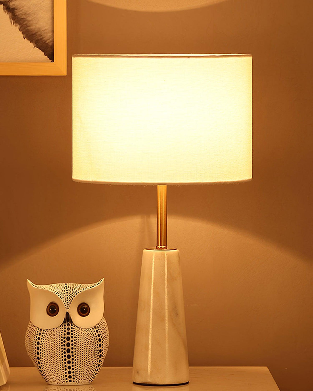 Ophaion Wabi-Sabi tafellamp met marmer
