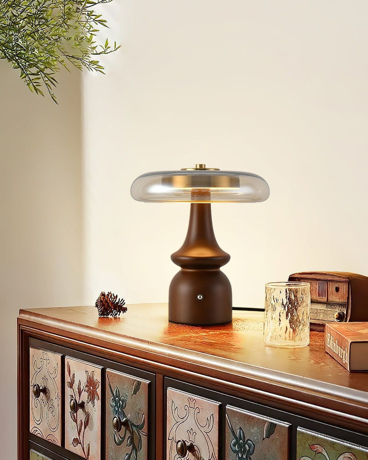 Moro Retro Houten tafellamp