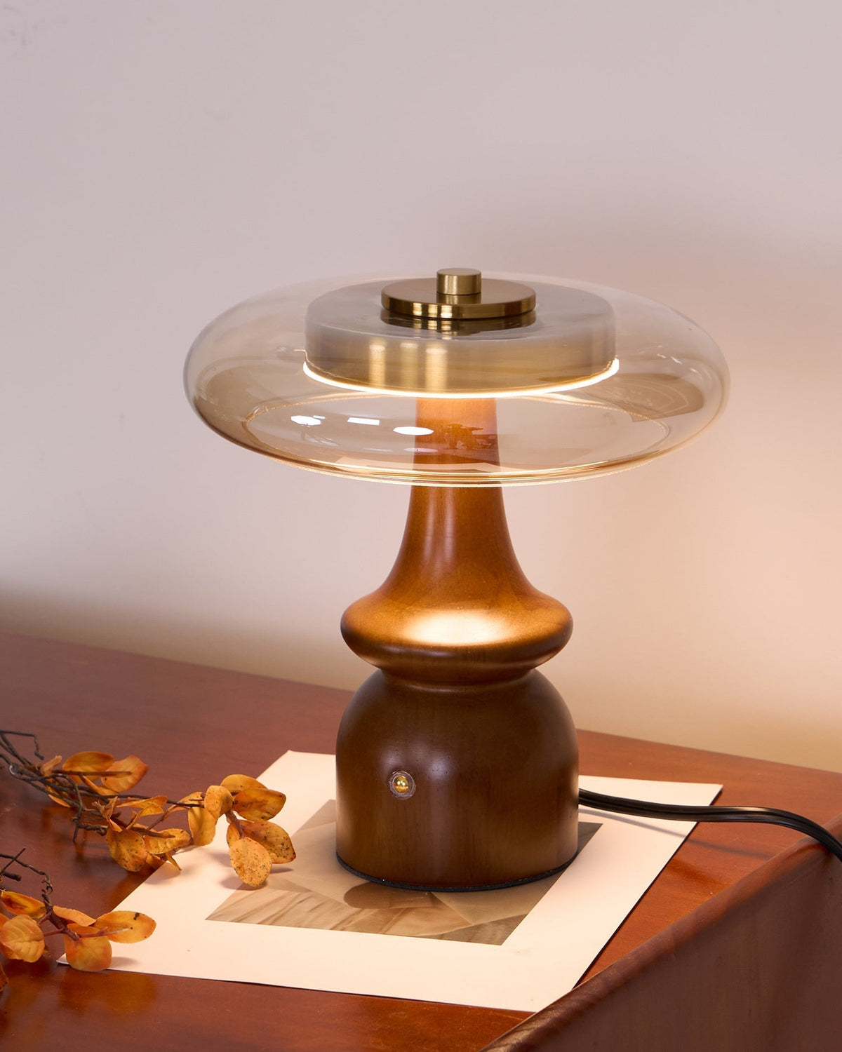 Moro Retro Houten tafellamp