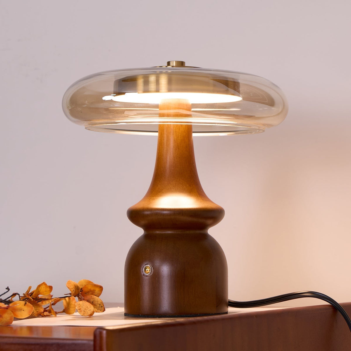 Moro Retro Houten tafellamp