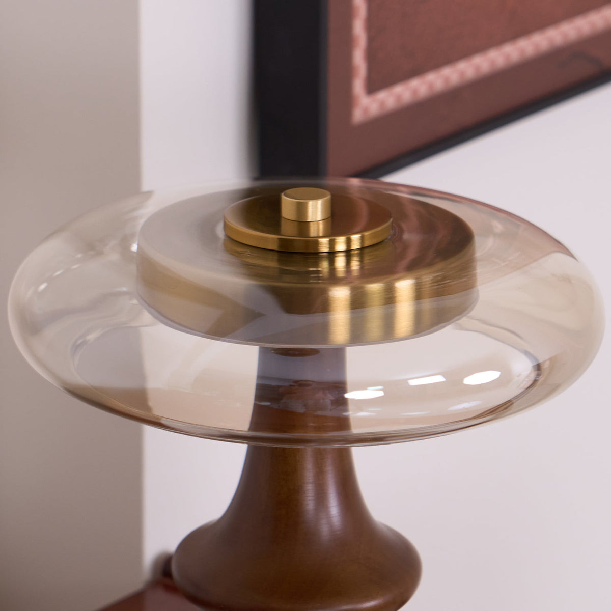 Moro Retro Houten tafellamp