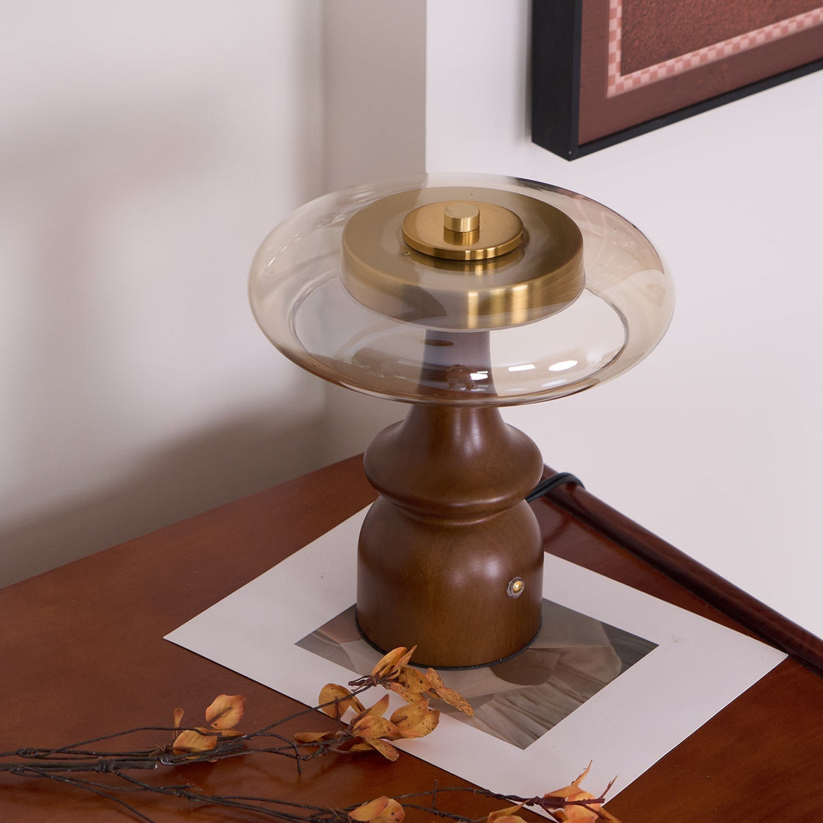 Moro Retro Houten tafellamp
