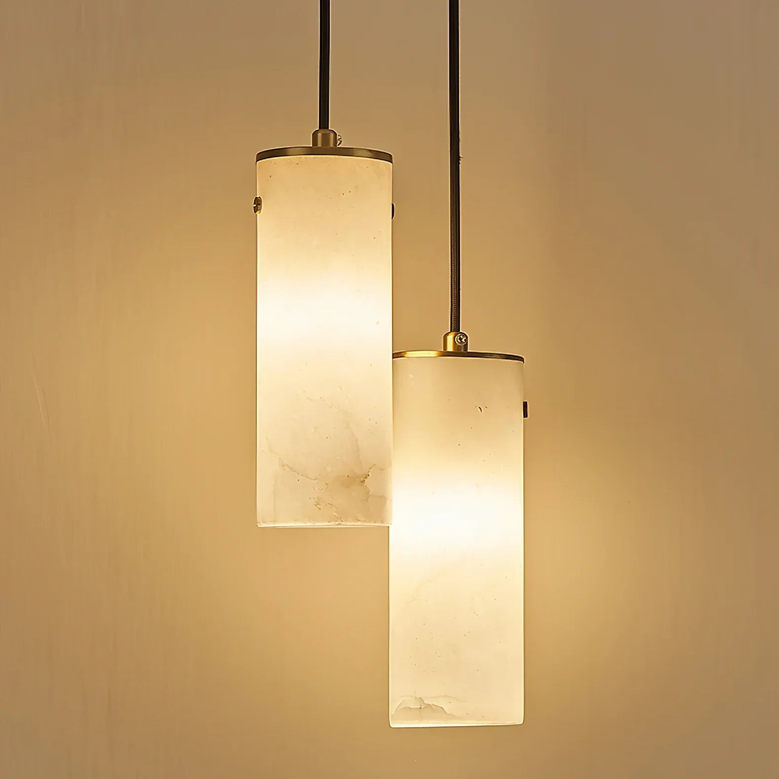 Ozawa Modern Ronde Metaal Hars Hanglampen Slaapkamer Eetkamer