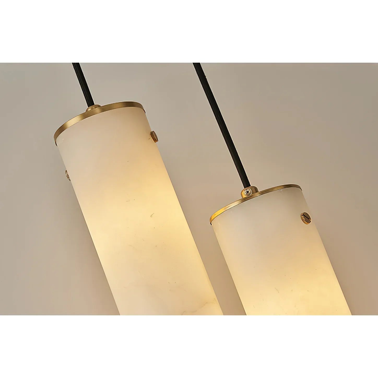 Ozawa Modern Ronde Metaal Hars Hanglampen Slaapkamer Eetkamer