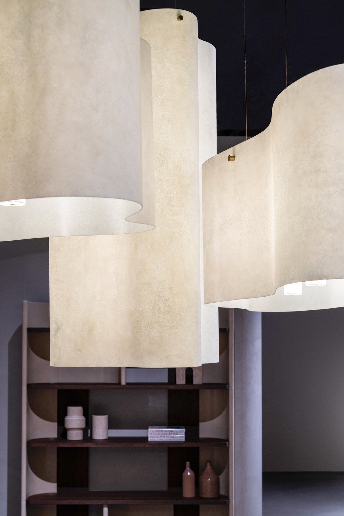 Evelan hanglamp met moderne kunstmatige wolkenvorm