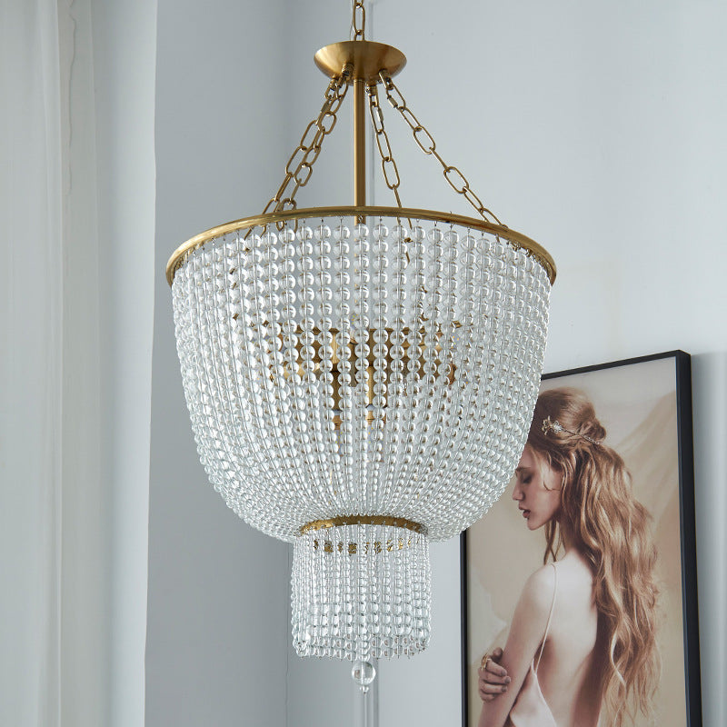 Alessio Moderne LED Kroonluchters Goud Kristal Woon-/Bedkamer