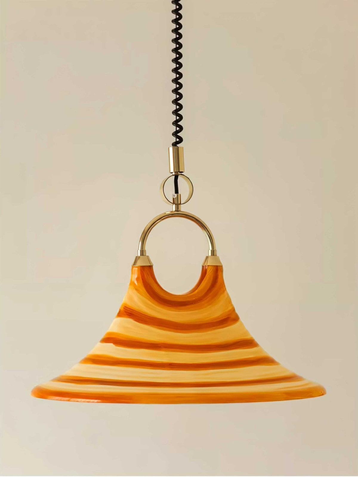 Aurmiros moderne hanglamp met minimalistisch draaiend glasontwerp