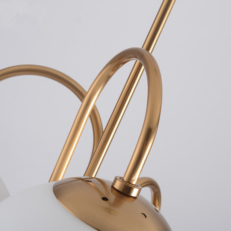 Valentina Luxueus LED Kroonluchter Glas Metaal Woonkamer Slaapkamer