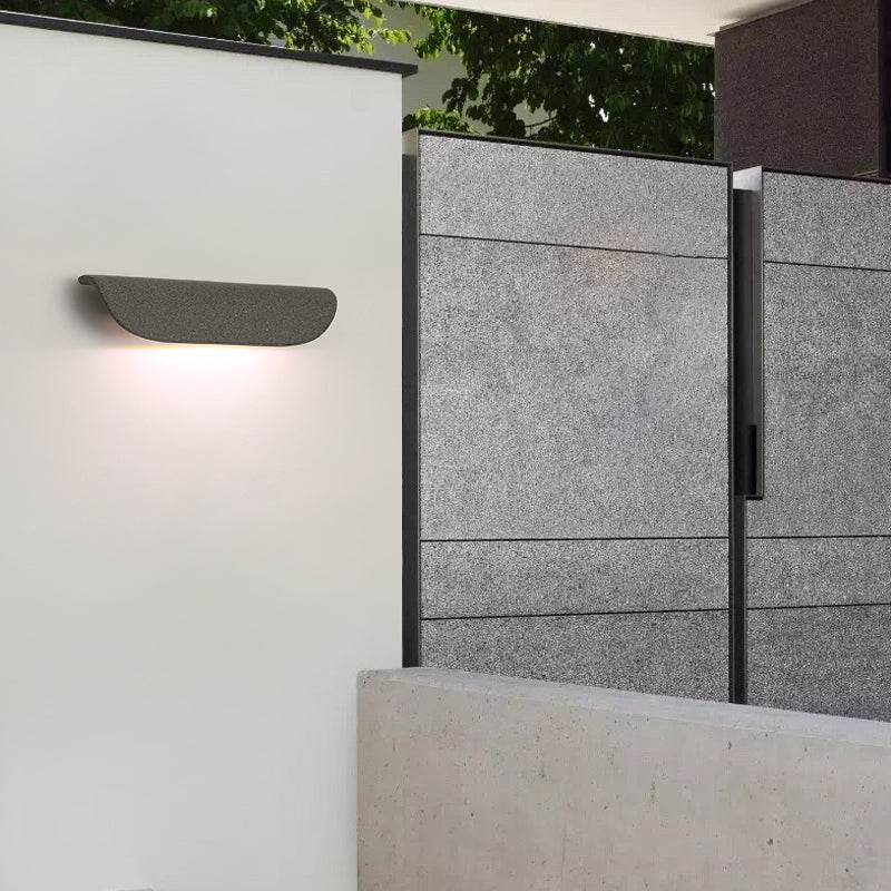 Orr Moderne LED Wandlampen Zwart Wit Acryl Metaal Tuin Hal Buiten