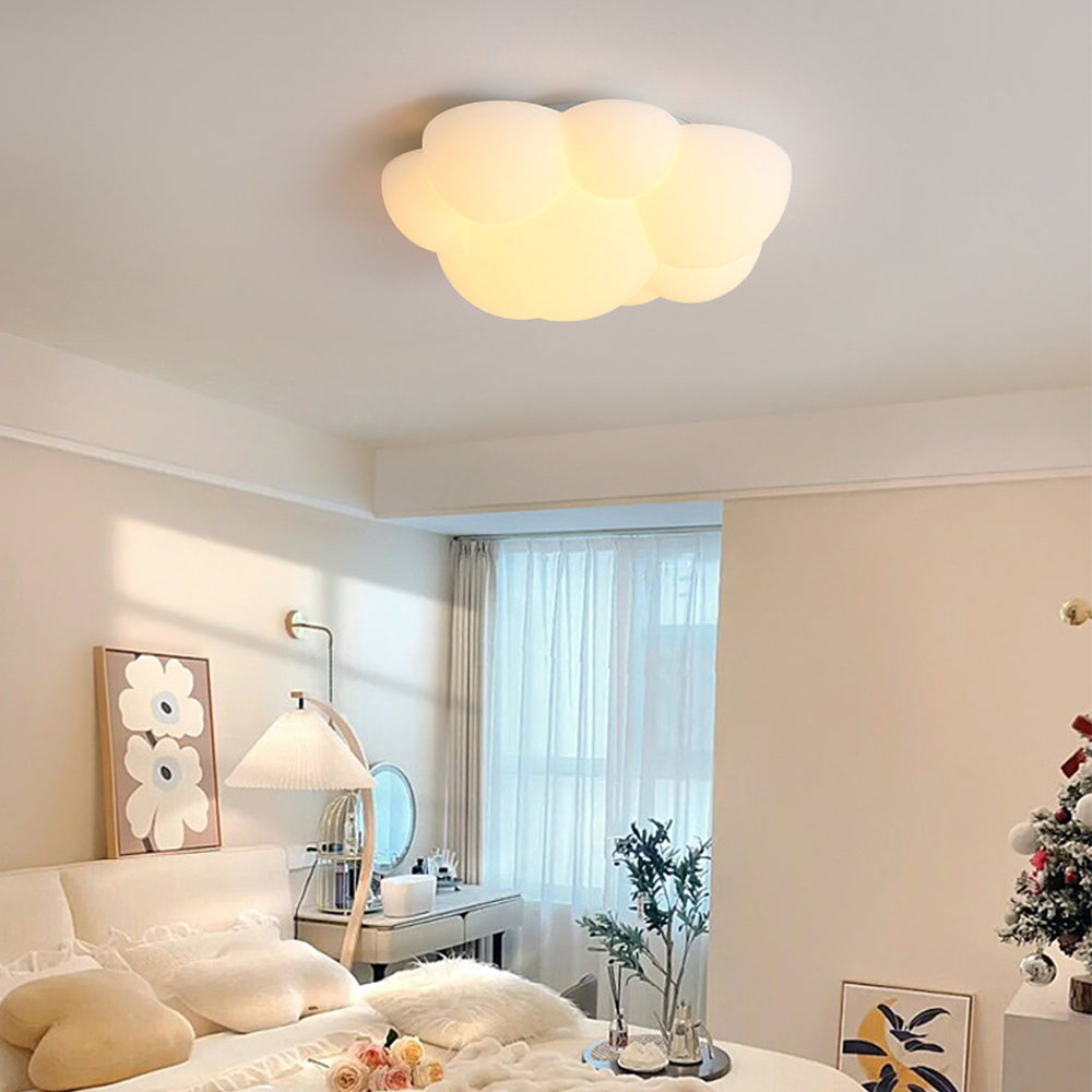 Fateh Noords LED Wolk Inbouwmontage Plafondlamp Hars Slaapkamer