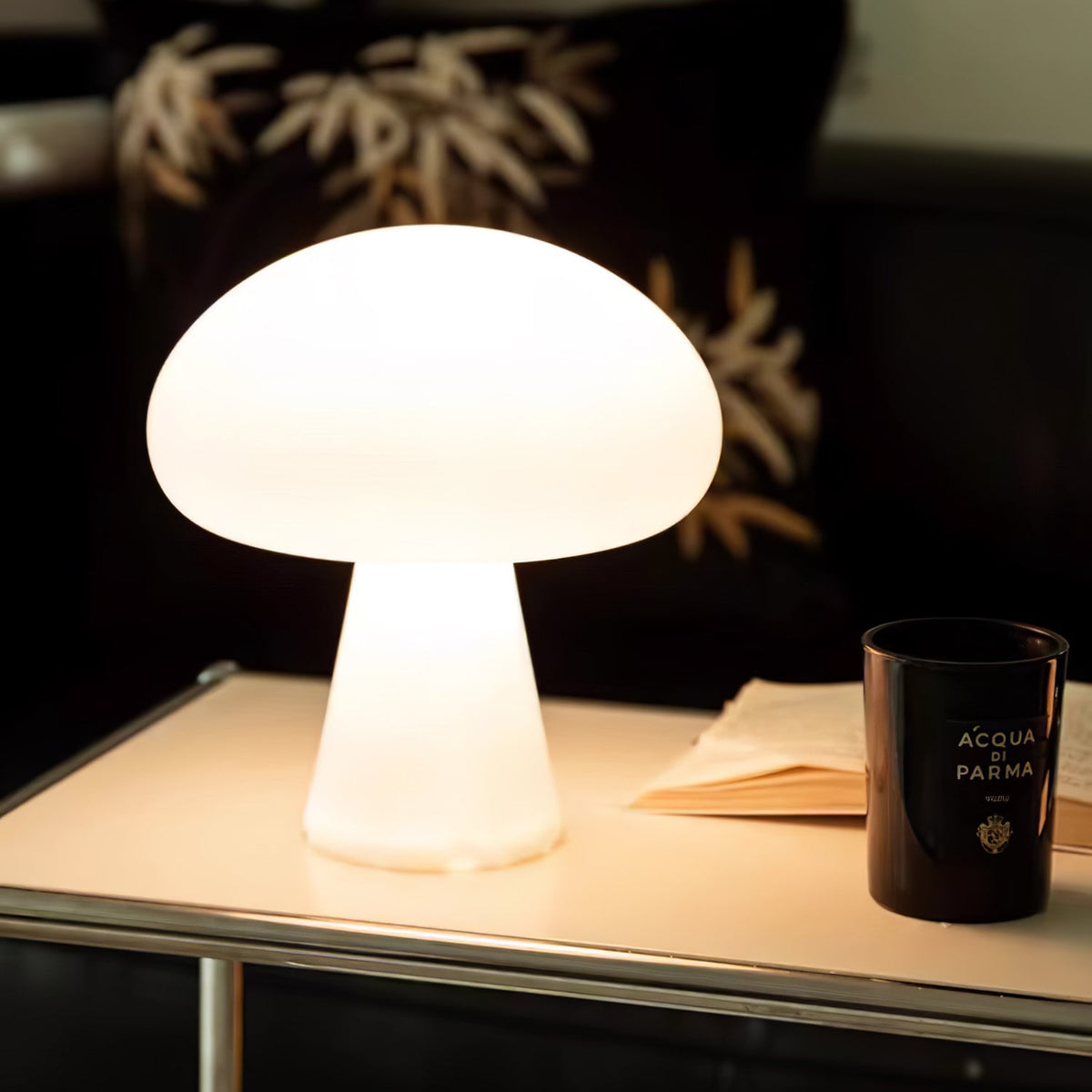 Ombra Whimsical tafellamp met glazen kap