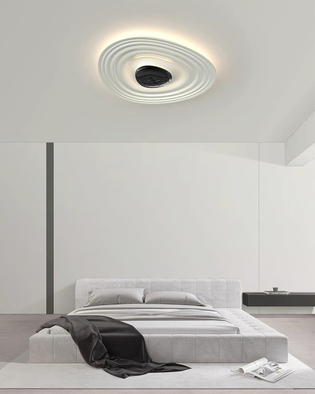 Idra plafondlamp Ripple Ring Modern sculpturaal