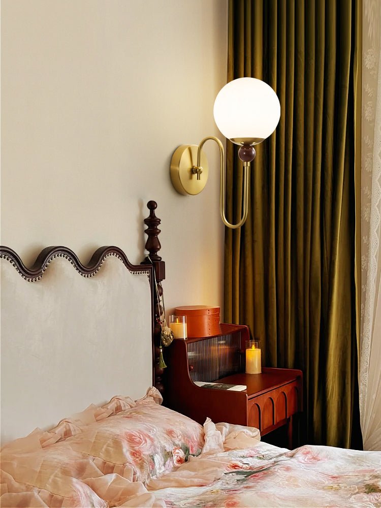 Jorvyn wandlamp met lusarm