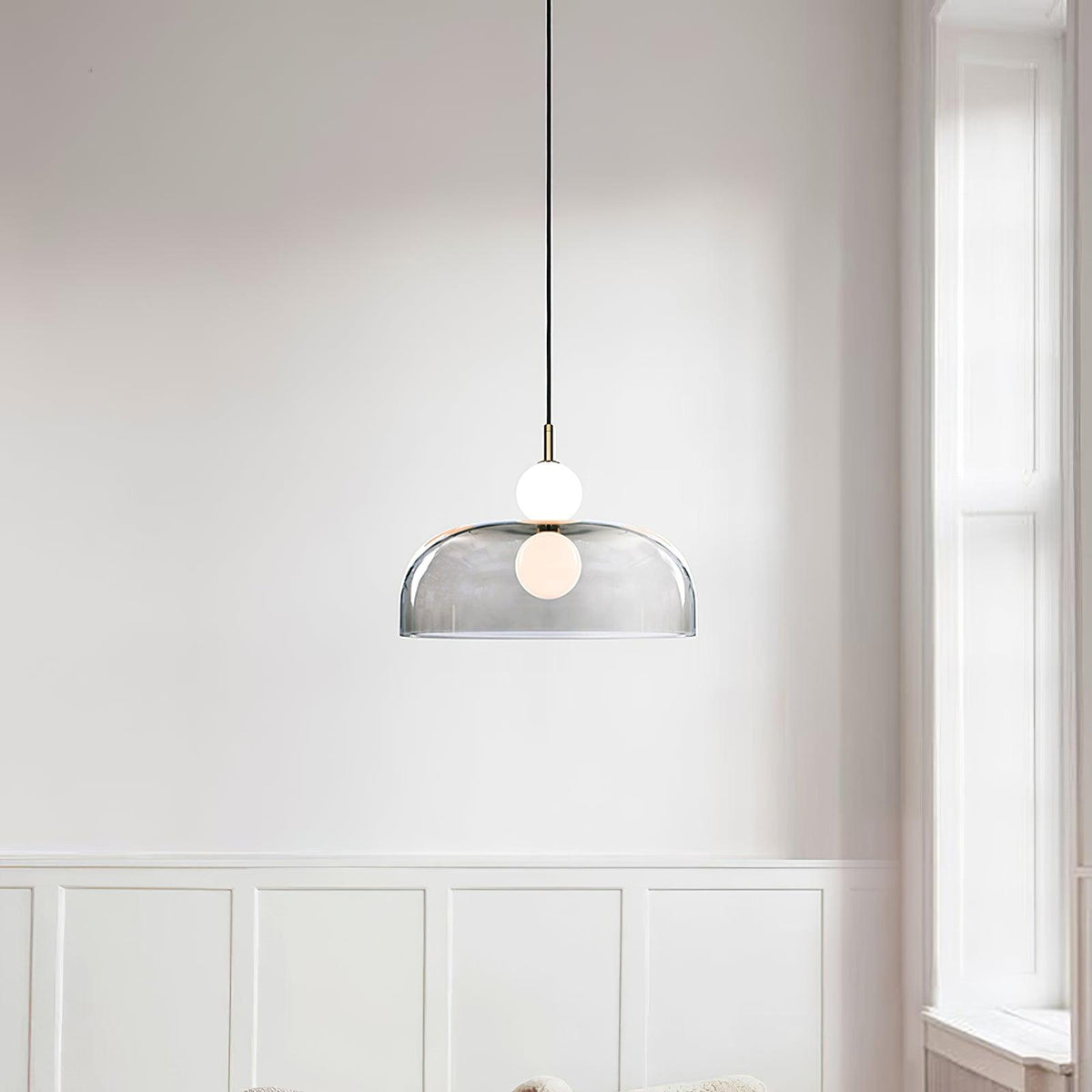 Celelia moderne minimalistische hanglamp van glas