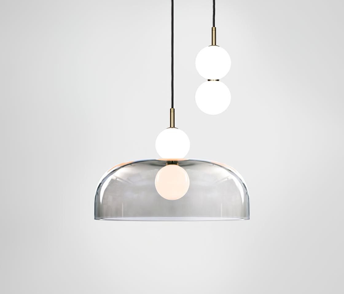 Celelia moderne minimalistische hanglamp van glas