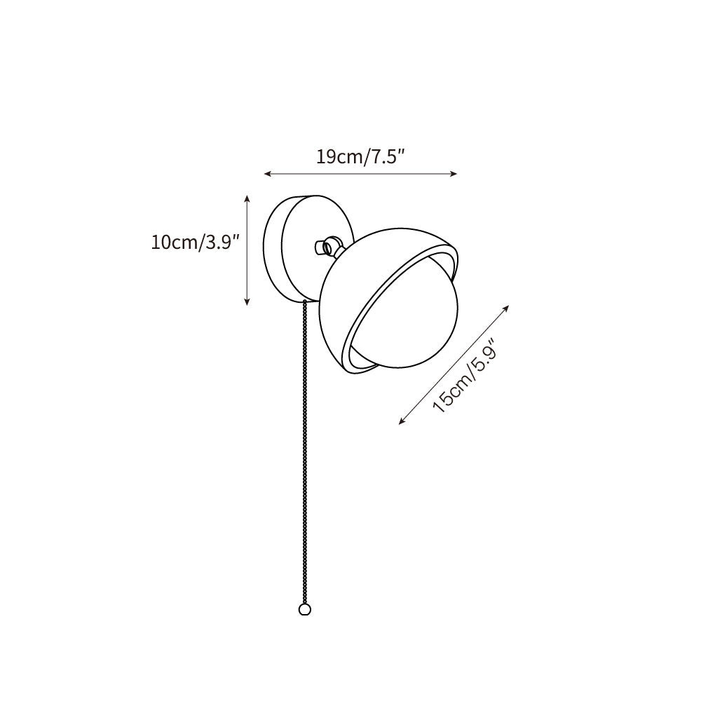 Myrinir wandlamp