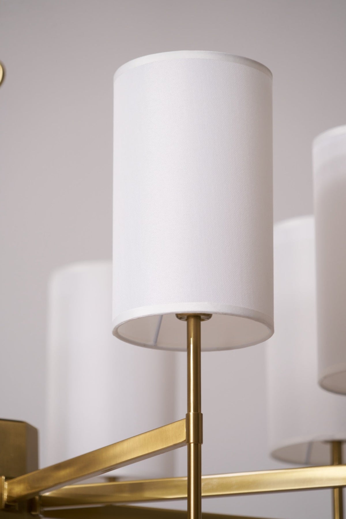 Ulcarisra Traditionele Vintage Kroonluchter van messing met Stoffen
